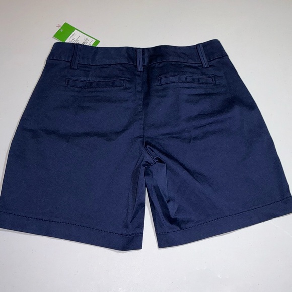 Lilly Pulitzer NWT 7" Jayne Shorts True Navy $74 Size 0 - Picture 8 of 13